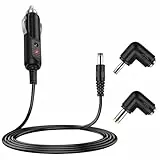 12V Kabel Zigarettenanzünder DC Stecker: Auto 5A Netzteil Ladekabel Ladegerät mit 8 Stücke Klinkenstecker Adapter für DVD Player,Handy,TV (2in1-1 Meter)