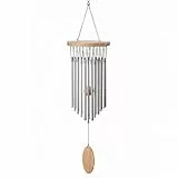 ONECK Windspiele für Garten, Hängendes Windspiel mit 22 Aluminiumlegierung Röhren, Garden Wind Chimes, Metall Wind Chimes Klangspiel für Draußen und Innen