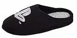 PlayStation Jungen Sony Hausschuhe Kinder Gamer Gaming Open Back Slip On Pantoletten Fleece Gefüttert Hausschuhe, Schwarz , 31 EU