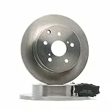 RIDEX Bremsenset Hinten 281,0mm Bremsscheiben und Bremsbeläge Kompatibel mit TOYOTA RAV 4 III ACA3, ACE, ALA3, GSA3, ZSA3