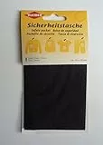 Kleiber Sicherheitstasche mit RV 14x20 cm schwarz