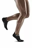 CEP - THE RUN COMPRESSION SOCKS NO SHOW für Herren | Extra kurze Laufsocken mit Kompression in schwarz | Regenerierende Kompressionssocken für Männer | Gr. III | M