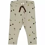 müsli Babyleggings Green/Mustard/Bark 56