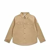 Steiff Hemd Langarm EU Größe 122 Sesame, Hemd mit Kragen, Kinderhemd, schick und bequem, auch für feierliche Anlässe, waschmaschinenfest