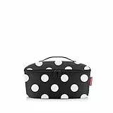 reisenthel coolerbag M pocket Kühltasche mit Obermaterial aus recycelten PET-Flaschen Ideal für das Mittagessen unterwegs, Couleur:dots white