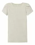 NAME IT Mädchen NMFKAB SS TOP NOOS T-Shirt, Peyote Melange, 110