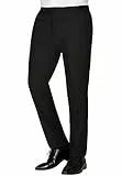 CARL GROSS Herren Anzug Hose Frazer, Schwarz (Schwarz 90), 44