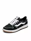 Vans Herren Ryland Ls Sneaker, Suede/Canvas Black/White, 44 EU