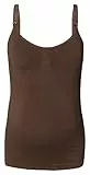 Noppies Maternity Damen Evi Seamless Sensil Nursing top Trägershirt/Cami Shirt, Coffee Bean-P664, M-L