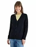 Cecil Damen Basic Cardigan mit V-Neck und Knöpfen