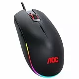 AOC GM500 Gaming Maus - 5.000 DPI - Omron switches - Einstellbare RGB-Effekte