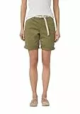 s.Oliver Shorts mit geflochtenem Gürtel und Garment Dye