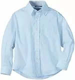 ESPRIT Jungen Hemd mit Kentkragen, Einfarbig, Gr. 164, Blau (skyblue)