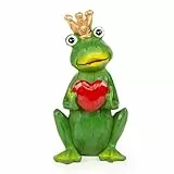 Logbuch-Verlag Herz Dekofigur 11 cm – Geschenk Muttertag Valentinstag Mama | Herzfigur Liebe Deko