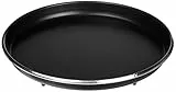 Whirlpool AVM250 - Mikrowellenzubehör/ Crisp-Platte klein (Ø25cm) für die Mikrowelle/ Passend auch für Bauknecht Mikrowellen, Schwarz