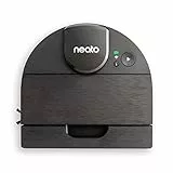 Neato Robotics D9 - Intelligenter Saugroboter - Lasernavigation - 200 Minuten Laufzeit - 700ml Staubbehälter - für Hartböden, Tierhaare und Teppiche, Schwarz