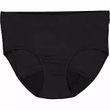 Müsli by Green Cotton Women's Period Hipster Panties, Black, XS