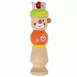 Frida's Wollhaus Rico Design Strickliesel Holz Wolle Basteln Kinder Geschenk Handarbeit 6 Motive (Pascal)