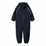 NAME IT Jungen Nmnalfa Solid Fo Noos Softshell Suit Regenanzug, Dark Sapphire, 98 EU