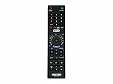 azurano Fernbedienung für Sony RMT-TX102D, 1-492-965-11 für Sony Bravia LED SmartTV, Direkttaste für Netflix