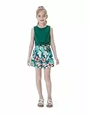 PATPAT Bekleidungssets für Mädchen Sommer, Kurze Hose|Shorts Mädchen T-Shirt Tops Mädchen Set, Sporthose Activewear Freizeit - Perfekt für Teenager Kinder Geburtstage Geschenk Strandpartys 3-12Jahre