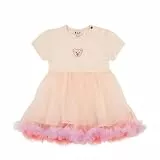 Steiff Kleid Kurzarm EU Größe 86 Angel Wing, Mädchen Kleid, Kinderkleid für jeden Anlass, lockere und Bequeme Passform, Kurzarm Kleid, waschmaschinenfest