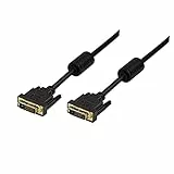 Logilink DVI-D Anschlusskabel 2m (Dual Link, Ferritkern)
