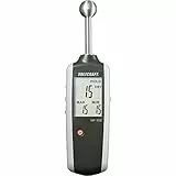 VOLTCRAFT MF-100 SE Materialfeuchtemessgerät I Messgerät für Baufeuchte und Holzfeuchte I Messbereich 0-100 I Genauigkeit 0.1% I Ideal für Wandfeuchtigkeitsmessungen
