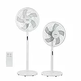 MIDEA FS40-18BR Stand Fan 3 in 1 Ventilator 8 Geschwindigkeiten, Timer-Pala 40 cm, Kunststoff