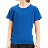 TBoonor Kinder UV Shirt - UPF 50+ Sonnenschutz Shirt für Jungen und Mädchen, Atmungsaktives Schwimmshirt, Schnelltrocknendes Badeshirt, Kurzarm Rashguard für Outdoor und Strand