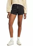 Levis Damen 80S MOM Short Blacks, Not to Interrupt, 28 EU