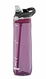 Contigo Ashland Autospout Trinkflasche mit Strohhalm | 720ml große BPA-freie Kunststoff Wasserflasche | auslaufsicher | ideal für Schule, Arbeit, Sport, Fahrrad, Wandern