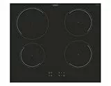Candy Idea Induktionskochfeld mit 4 Kochfeldern aus Glaskeramik, schnelles Kochen mit Booster-Funktion, Power Management zur Optimierung des Verbrauchs, Sicherheitsverriegelung, 59 x 52 x 6 cm,