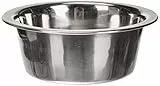 Croci C6FK3050 Stahlnäpfe DOS, 0.5 L / 13 cm, silber