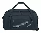 American Tourister City Racer - Reisetasche mit Rollen 68 cm, 98 L - Viel Stauraum & Separates Schuhfach - Wasserabweisend, Mehrere Griffe, Robust - Blau (Navy)