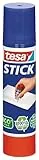 tesa Stick ecoLogo - Geruchsneutraler Klebestift für Papier und Pappe - Lösungsmittelfrei und Umweltschonend - 10 g