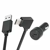 Tomtom Autoladegerät und USB-A zu USB-C Kabel für 5', 6' und 7' Navigationsgeräte (z.B. GO Classic 2nd gen, GO Superior, GO Navigator, GO Camper Max 2nd gen, GO Expert Plus)