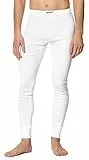Timone Herren Lange Unterhose TI30-127 (Weiß, L)