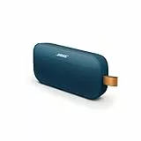 Bose SoundLink Flex Tragbarer Bluetooth-Lautsprecher (2. Gen.), Tragbarer Außen-Lautsprecher mit naturgetreuem Klang, bis zu 12 Stunden Akkulaufzeit, staubdicht und wasserdicht, Dämmerungsblau