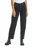 Tamaris Damen Appleton Jeans, Wash Black Denim, 42W / 32L EU