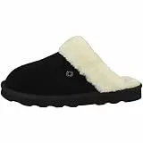 s.Oliver Damen Pantoffeln zum Reinschlüpfen Flauschig, Schwarz (Black), 39 EU