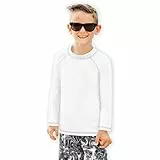 City Threads Big Boys and Girls Rash Guard Swimming Tee SPF50+ Protection (7-16)