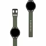 Urban Armor Gear UAG Ersatzarmband kompatibel mit Samsung Galaxy Watch 6 40/44mm, Watch 6 Classic 43/47mm, Silikon Ersatzarmband kompatibel mit Lug Scout Sporty 20mm, M/L, Silikon, Kein Edelstein