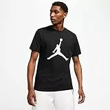 Nike Herren Jumpman Crew T-Shirt, Black/White, XL EU