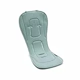 Bugaboo Duo-Komfort Sitzauflage für vier Jahreszeiten, verbesserte Passform, kompatibel mit allen Bugaboo Kinderwagen, wendbar, superweiches 3D-Mesh, Pine Green