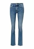 QS Jeans Catie/Slim Fit/Mid Rise/Straight Leg blau 40/30