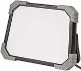 Brennenstuhl LED Baustrahler DINORA 8060 (67W, 8300lm, 5700K, IP54, LED Arbeitsstrahler mit Steckdose, 5m RN-Kabel, bruch- und schlagfestes Kunststoffgehäuse)