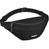 MOCOCITO Bauchtasche Gürteltasche für Damen und Herren, Hüfttasche, Brusttasche Groß Handytasche 120CM/135CM Gurt Verstellbarer für Outdoor Sport Camping Wandern Fahrrad Geschenke für Frauen Männe
