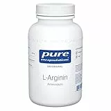 Pure Encapsulations - L-Arginin - Nahrungsergänzungsmittel mit Aminosäuren - Hochdosiert für erhöhten Bedarf - 90 vegane Kapseln