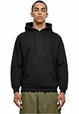 Urban Classics Herren Blank Hoody Kapuzenpullover, Schwarz, XXL EU